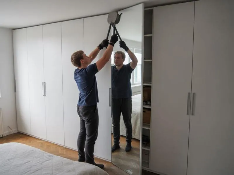 Jak skutecznie odkleić lustro z płytek, nie niszcząc kafelków – sprawdzone metody