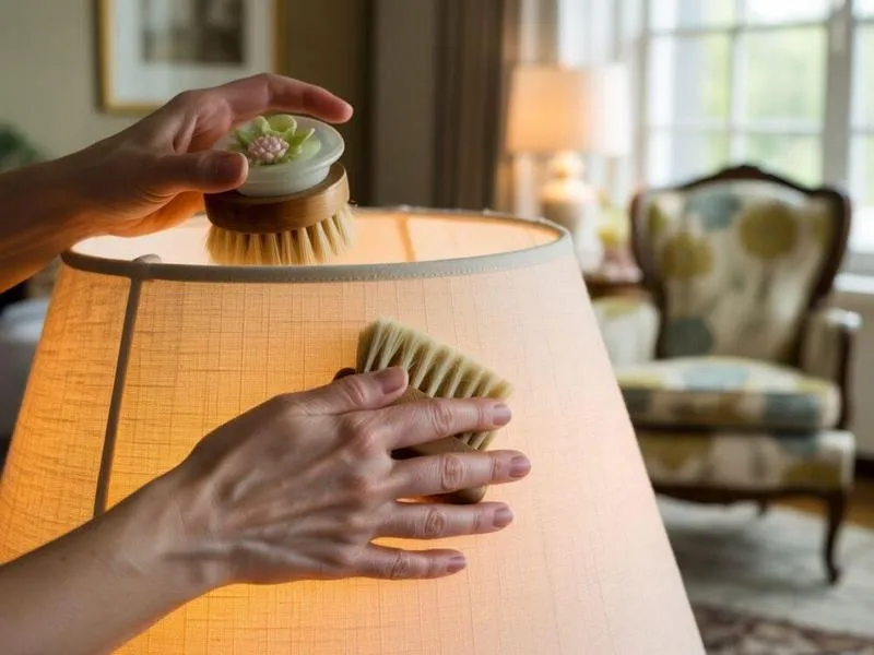 Jak skutecznie wyczyścić abażur, by zachować jego materiał w doskonałej kondycji?