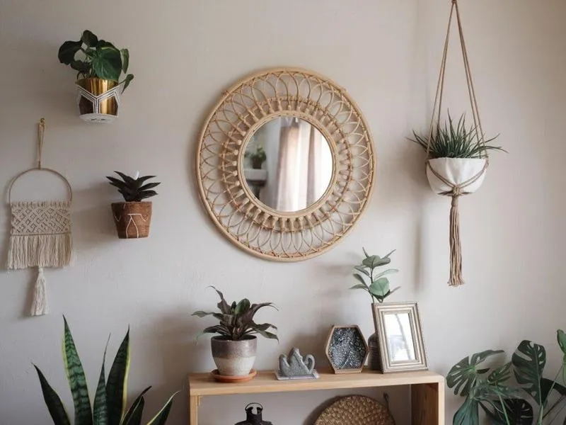 Jak stworzyć lustro boho – prosty poradnik do stylowej dekoracji wnętrza