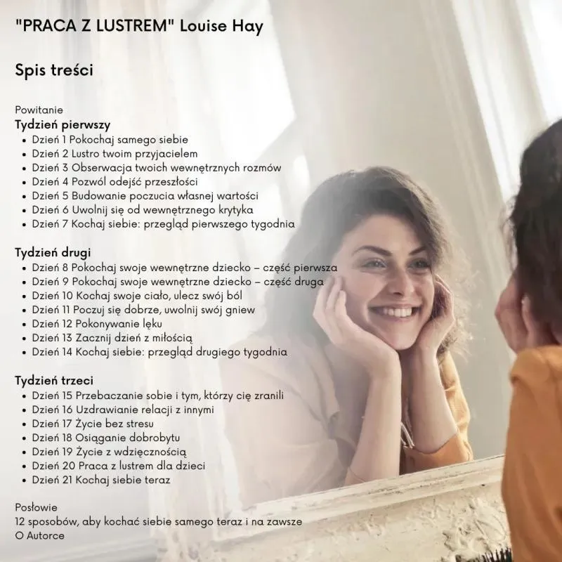 Praca z lustrem: odkryj, jak wpływa na Twoje myślenie i samoakceptację