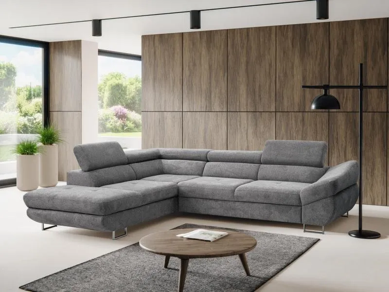 Zaskakujące połączenia: Jak szara kanapa komponuje się z brązowymi meblami?