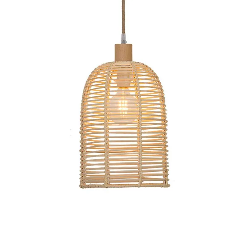 Abażur z wikliny papierowej