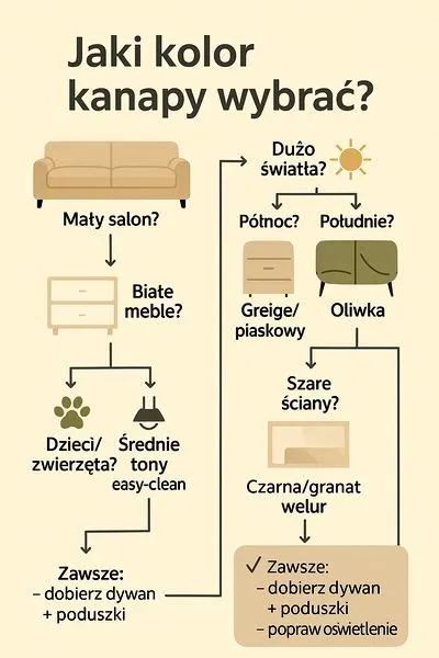 Aranżacja salonu