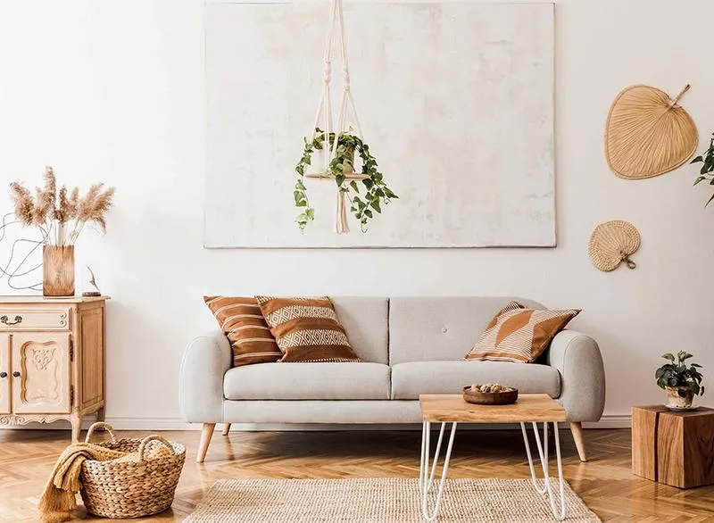 Aranżacja salonu z jadalnią