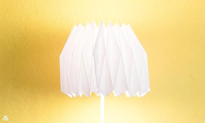 DIY abażur papierowy