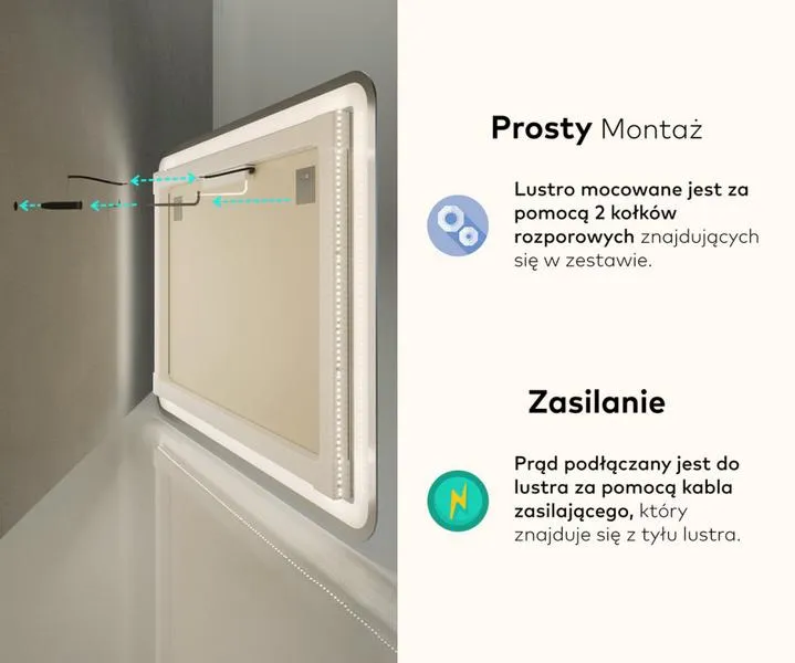 Demontaż luster