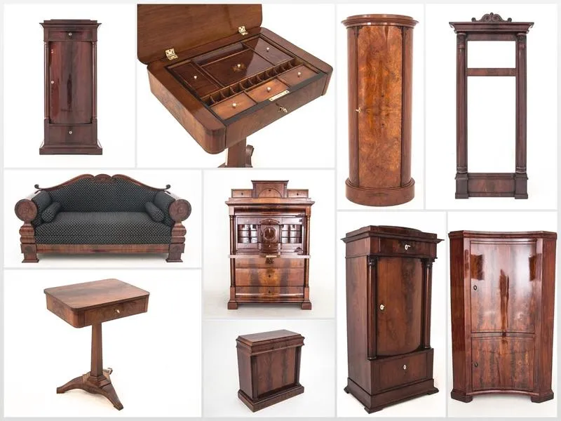 Historia mebli biedermeier