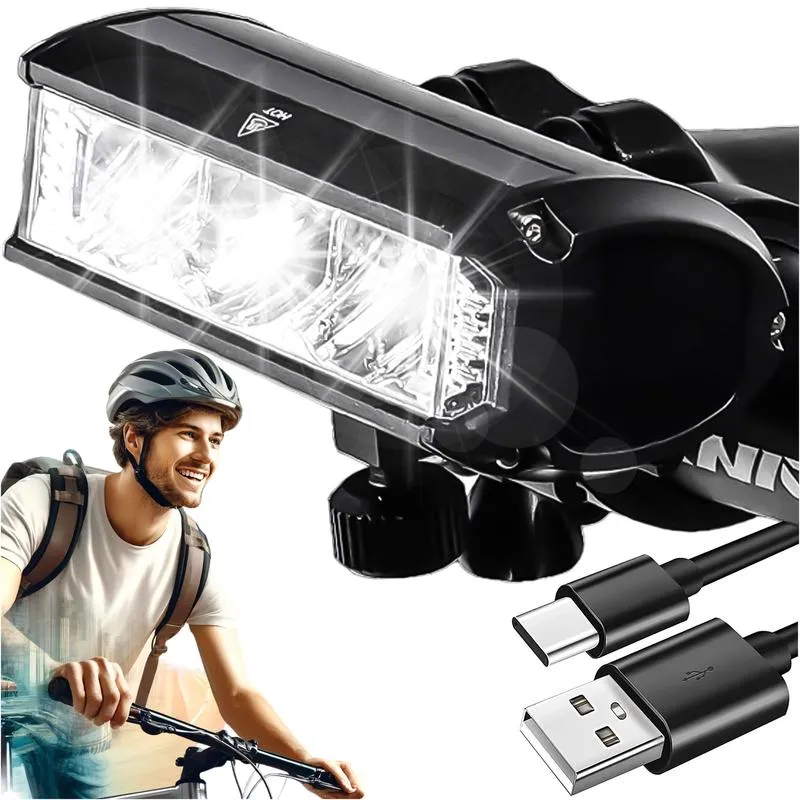 Lampki rowerowe do miasta i w teren