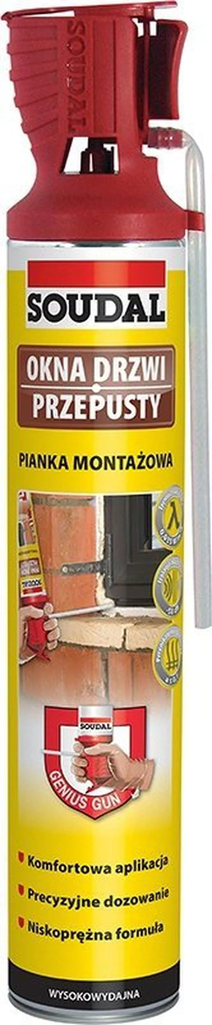 Rodzaje pian montażowych