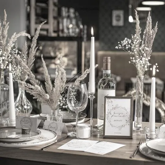 Romantyczna atmosfera z balonami