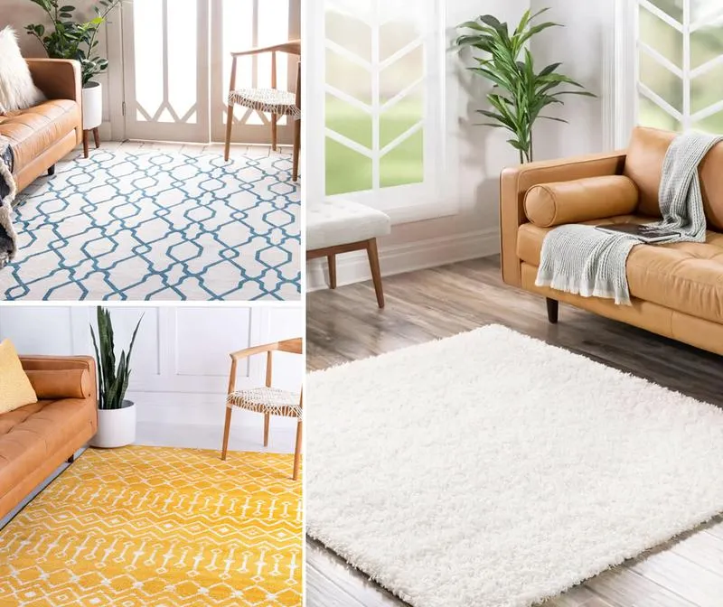 Style dywanów do wnętrza