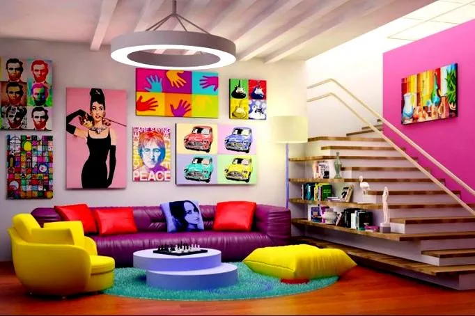 Szary salon