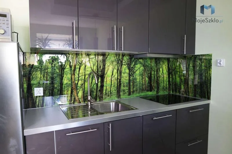 Szkło do białej kuchni